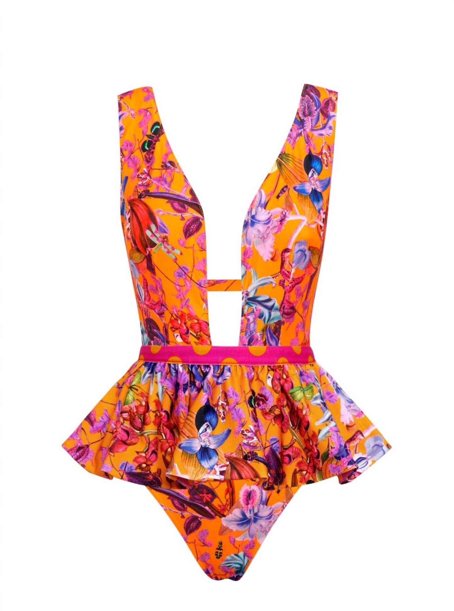 Lia Sahara - Women's Reversible Ruffle Belt