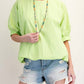 Easel - Parachute Bubble Woven Top