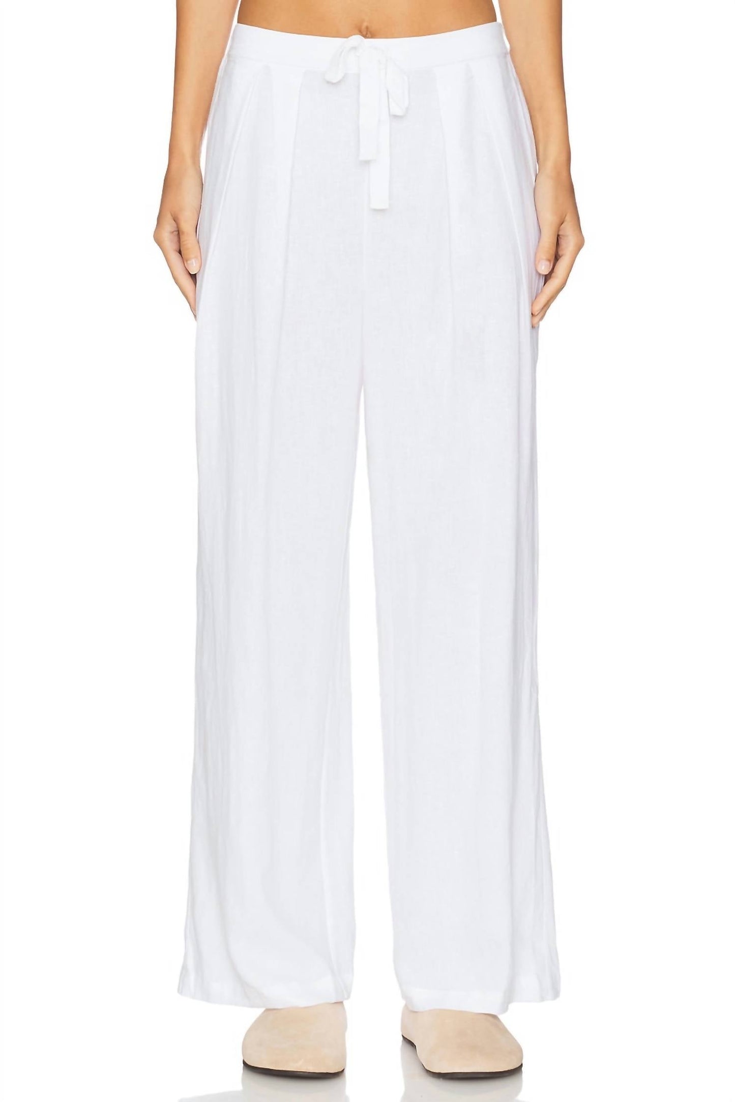 Eberjey - Juniors Linen Blend Relaxed Pants
