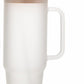 Creative Gifts International - Glass 40 oz. Tumbler with Bamboo Lid, Handle & Straw