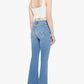 Mother - Weekender Fray Mid Rise Flare Jeans