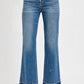 Risen - Full Size Raw Hem Ankle Bootcut Jeans Plus Size