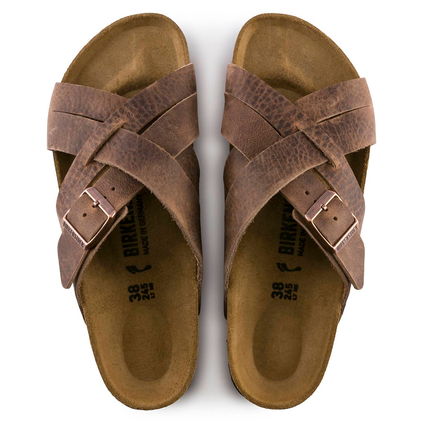 Birkenstock - Men's Lugano Leather Sandal