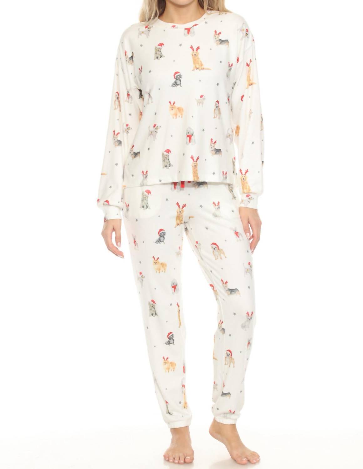 Pj Salvage - Stars & Paws Pajama Set