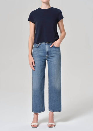 Agolde - Calça Jeans Curta Harper Feminina
