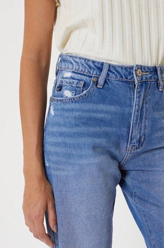 Kancan - Calça Jeans Boyfriend dos anos 90