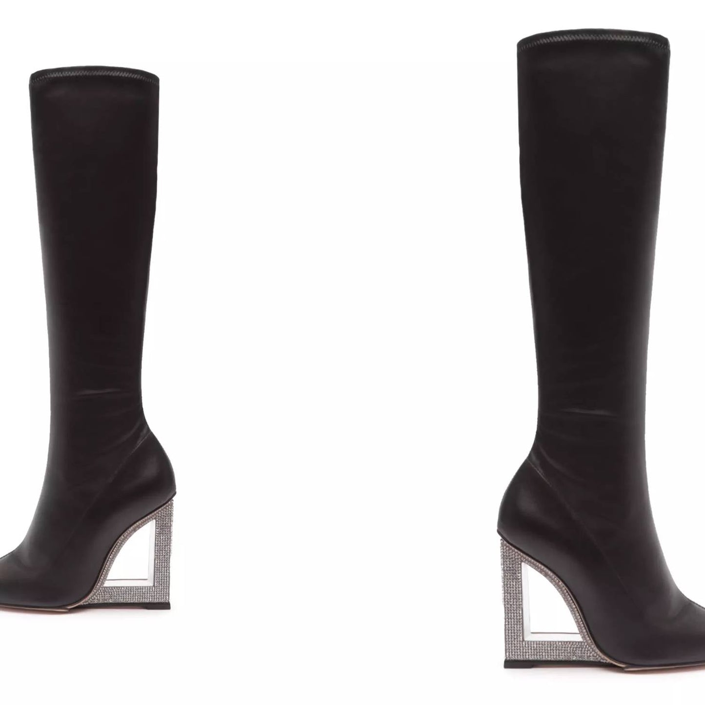 Schutz - FILIPA POINTED TOE WEDGE BOOTS
