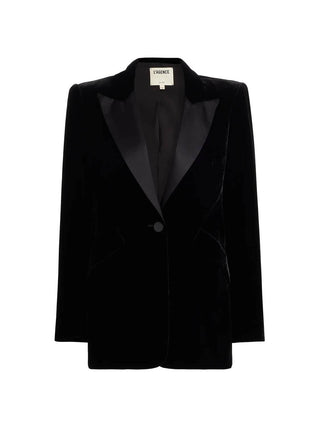 L'Agence - Blazer de smoking estruturado Sheila