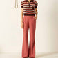 Alix Of Bohemia - Lessi Sandstone Stripe Top