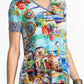 Johnny Was - Janie Short Sleeve V-neck Swing Tee