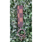 Ellison+Young - Unisex Checkered Faux Leather Keychain