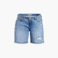 Levi'S - Mid Length Distressed Short - Plus Size