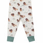 Angel Dear - Kid's Bison Families Loungewear Set