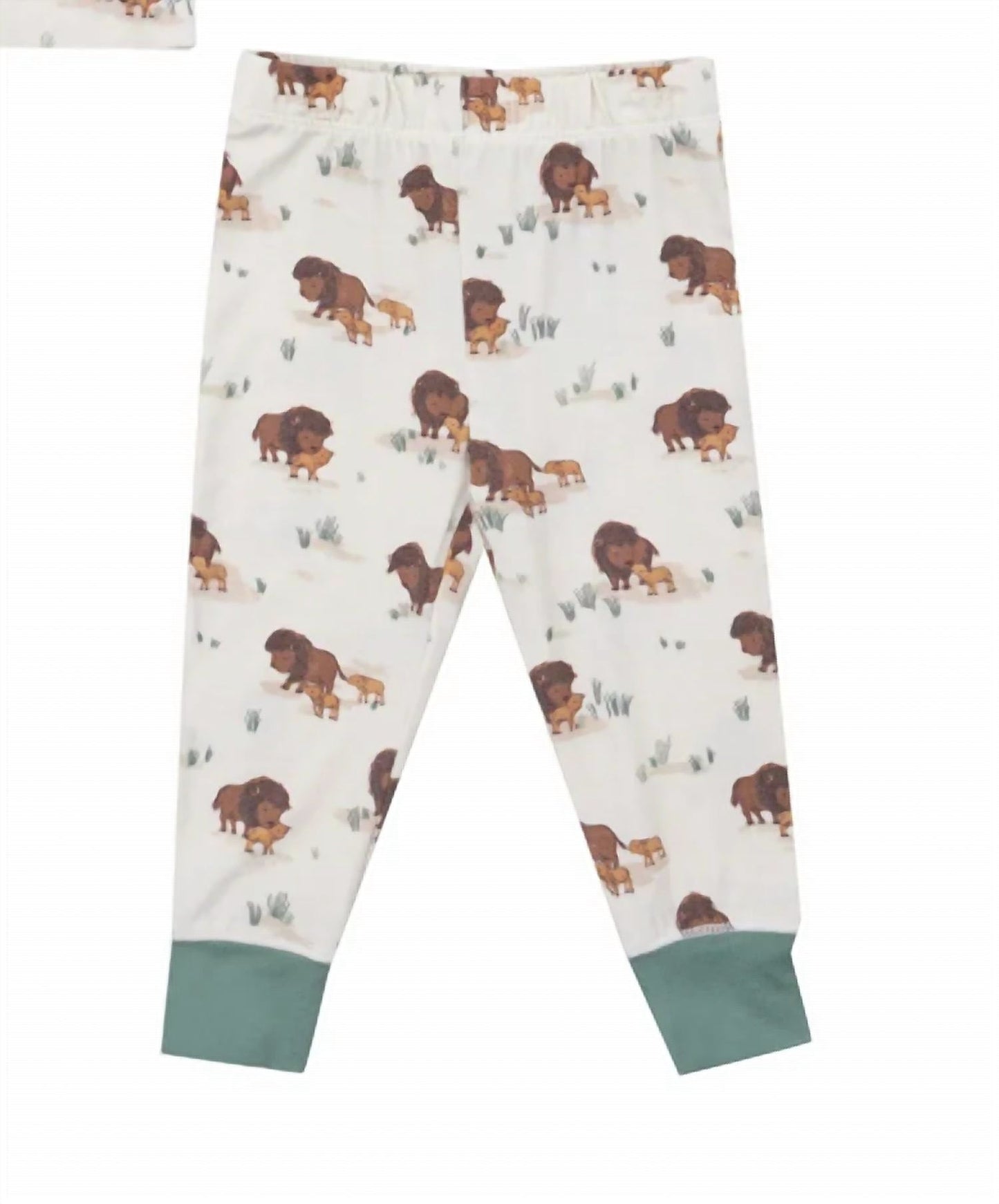 Angel Dear - Kid's Bison Families Loungewear Set