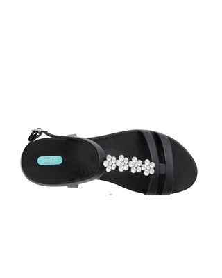 Oka-B - Sandália feminina Tally com strass