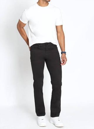 Jachs New York - Calça de cetim elástico com corte reto e 5 bolsos