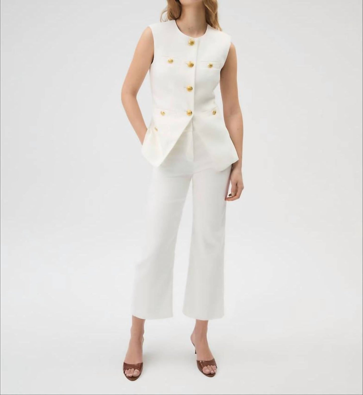 Veronica Beard - Tamara Linen Vest