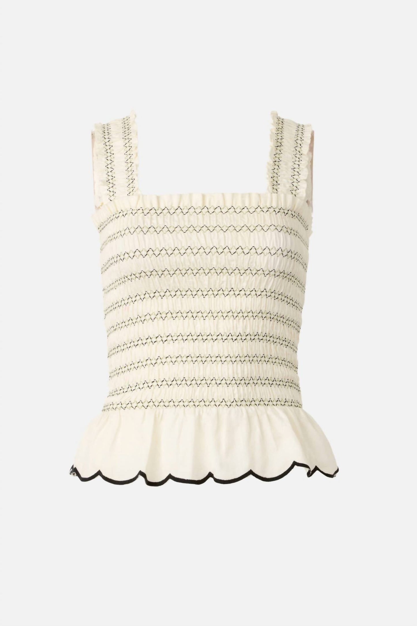 Fifteen Twenty - Elliot Smocked Tank Top
