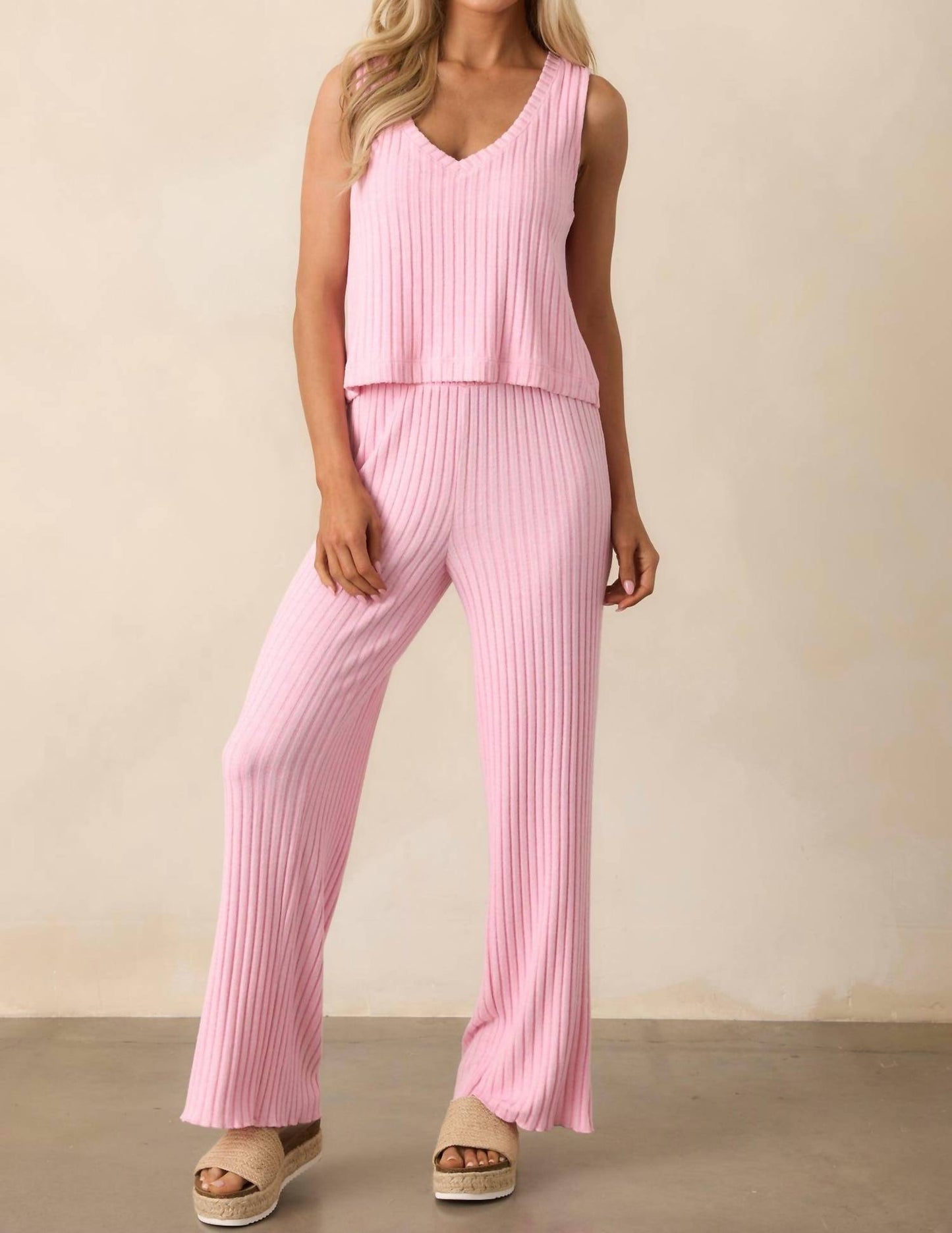 Z Supply - Regata Sloane com decote em V canelado