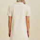 Double Take - Textured Short Sleeve Dress