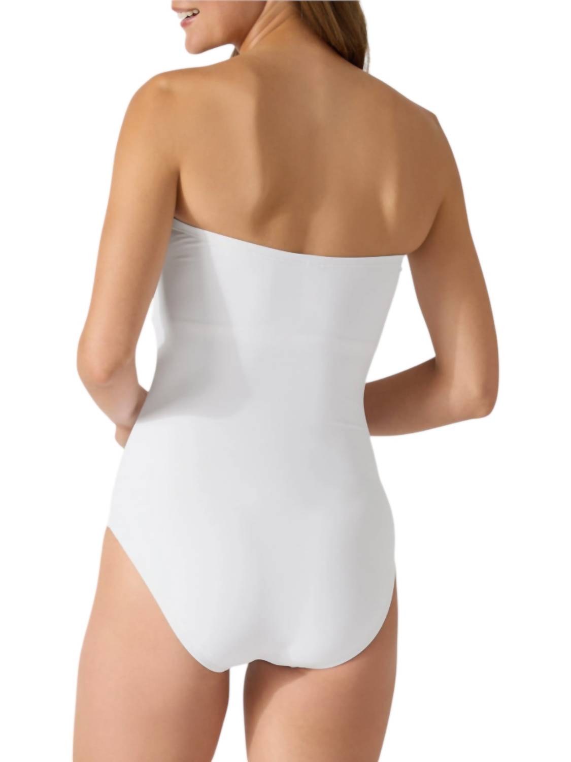 Tommy Bahama - Breezy Botanical Bandeau One-piece Swimsuit