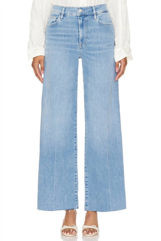 Frame - Le Slim Palazzo Raw Fray Jean