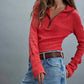 Free People - We The Free Midnight Half Zip Top