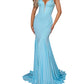 Rachel Allan - Figure-hugging Strapless Prom Dress