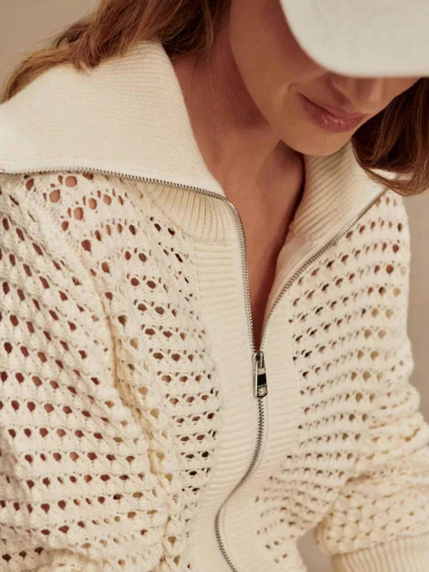 Varley - Eloise Full Zip Knit Jacket