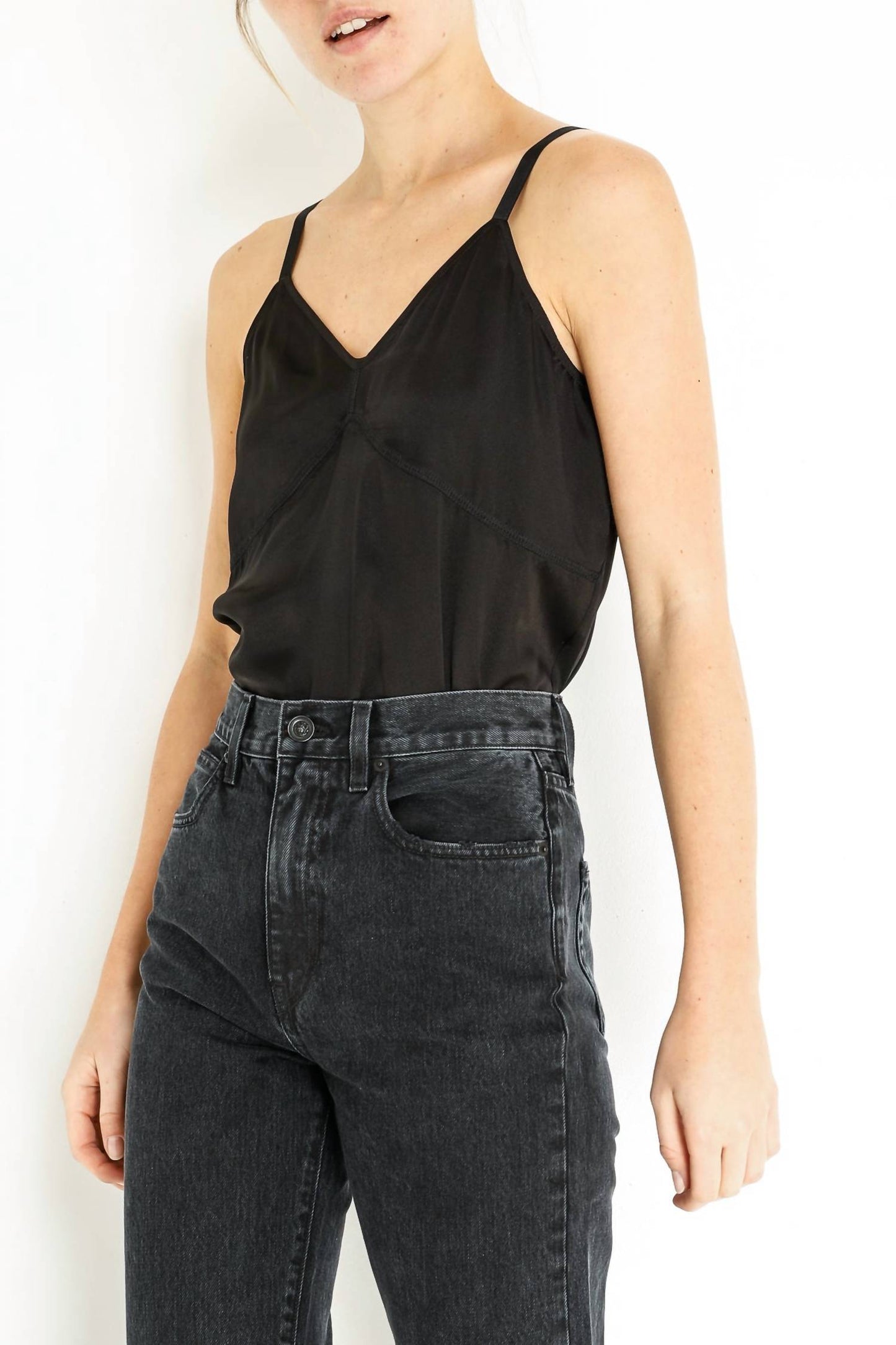 Atm - SILK V CAMI BODYSUIT