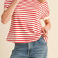 Jodifl - Alex Striped Balloon Sleeve Top