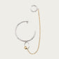 Justine Clenquet - NICKY EARRING WITH EAR CUFF