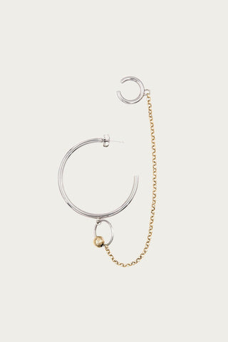 Justine Clenquet - NICKY EARRING WITH EAR CUFF