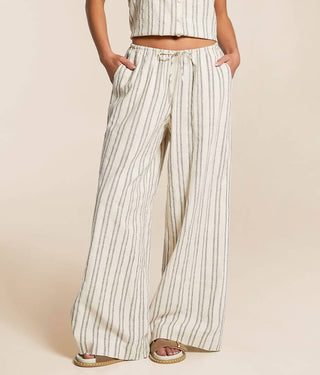 Z Supply - Calça listrada Soleil feminina