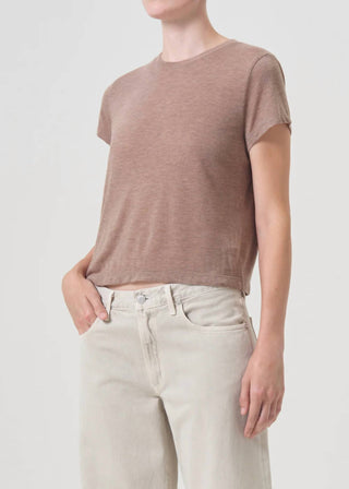 Agolde - Camiseta Adine Shrunken