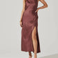 Astr - Glynis Cowl Neck Midi Dress