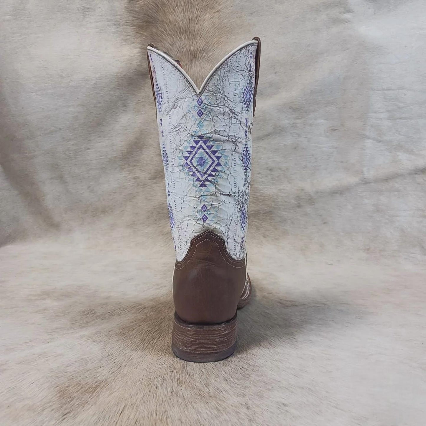 Roper - Ladies Arizona Aztec Square Toe Boots