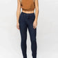 Judy Blue - High Waist Tummy Control Raw Hem Skinny Denim Jeans