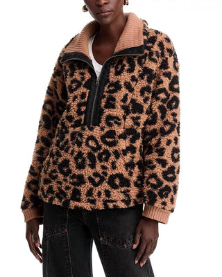 Havana Vintage - Jaqueta Sherpa Leopardo