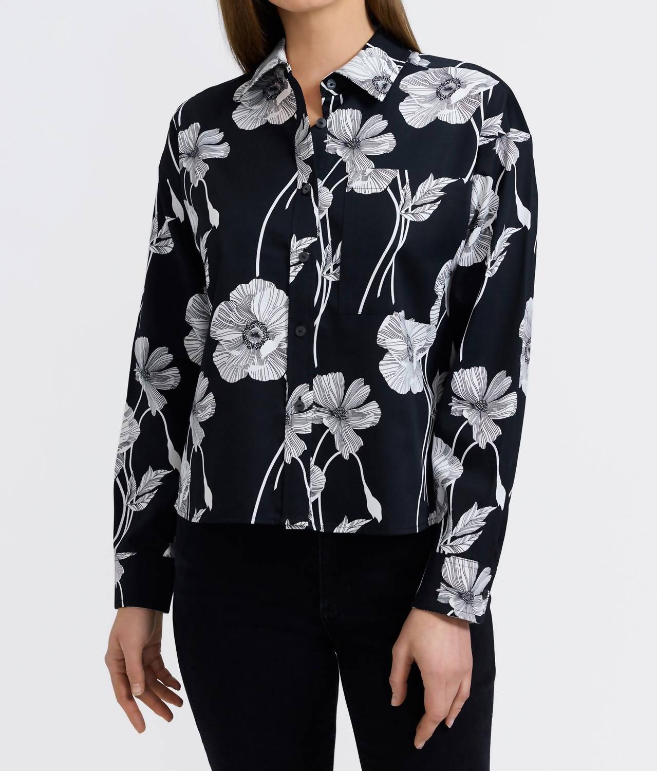 Foxcroft - Women's Marina Poppy Shirt