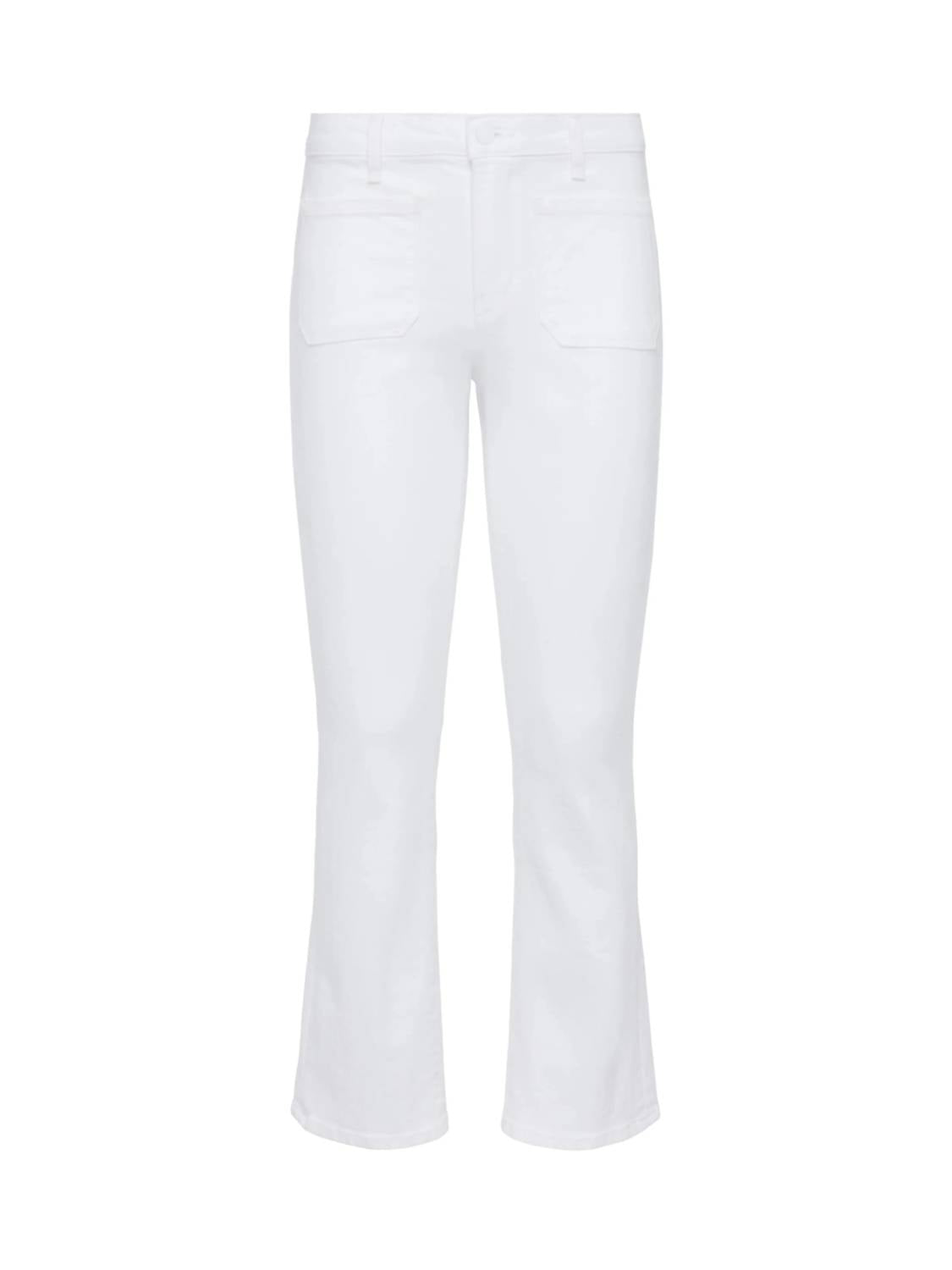 L'Agence - Noya High Rise Patch Pocket Slim Flare Jeans
