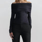 A.L.C. - Adeline Off-the-shoulder Tee