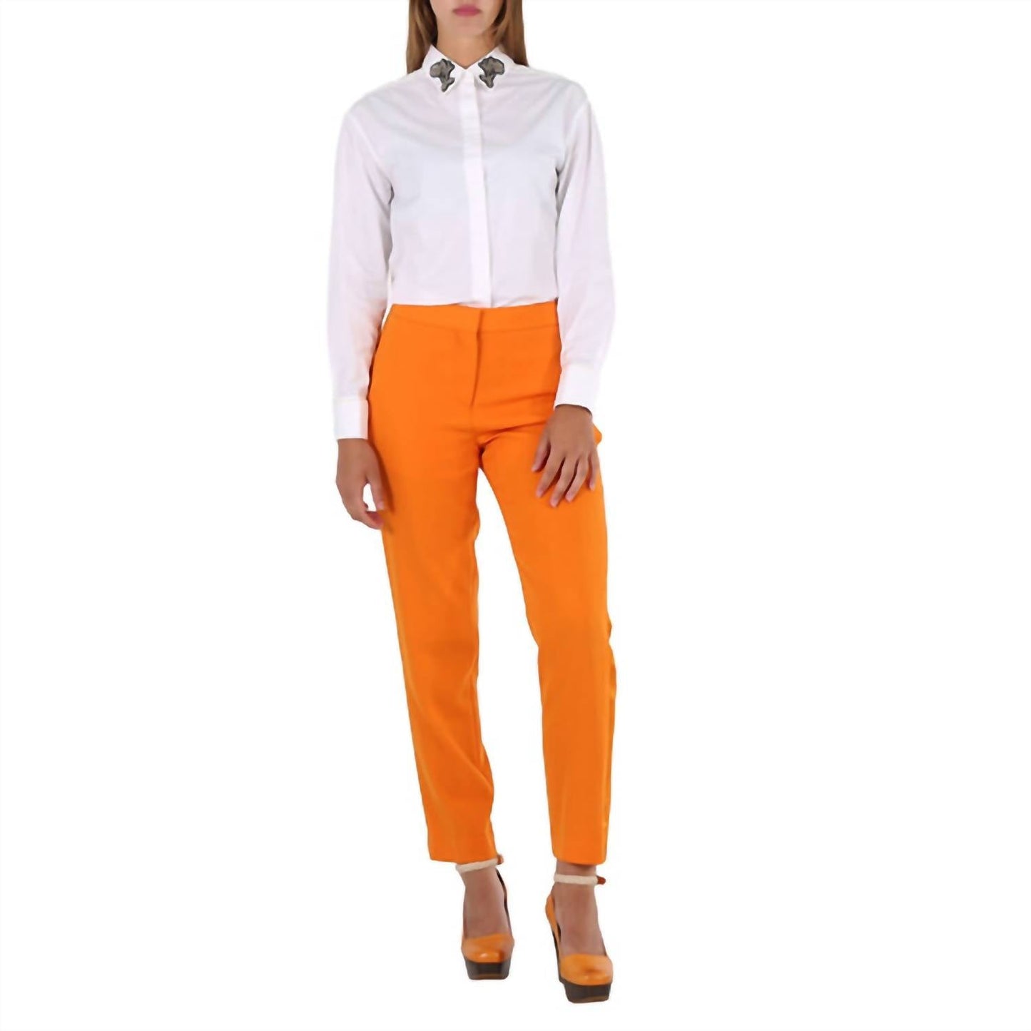 Burberry - Aimi Mid-rise Tailored Trousers