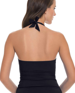 Perfil por Gottex - Top tankini halter com aro e copa D