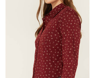 Ariat - Camisa Kirby Stretch Manga Longa