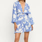 Kivari - Amelia Tie Front Mini Dress