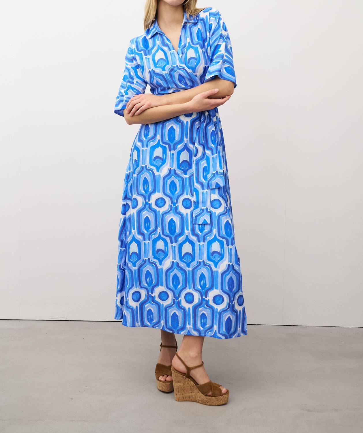 0039 Italy - Svenja Wrap Dress