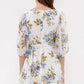 By The River - Floral Peasant Mini Dress