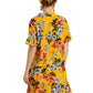 Umgee - Floral Ruffle Babydoll Dress