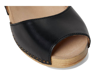 Dansko - Women's Tamra Peep-toe Heel Leather Sandal